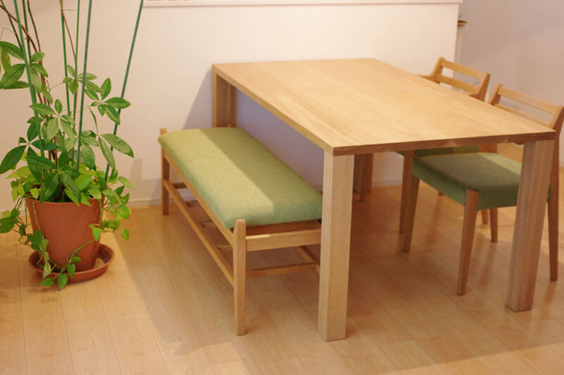 inahono furnitureのオーダーテーブル